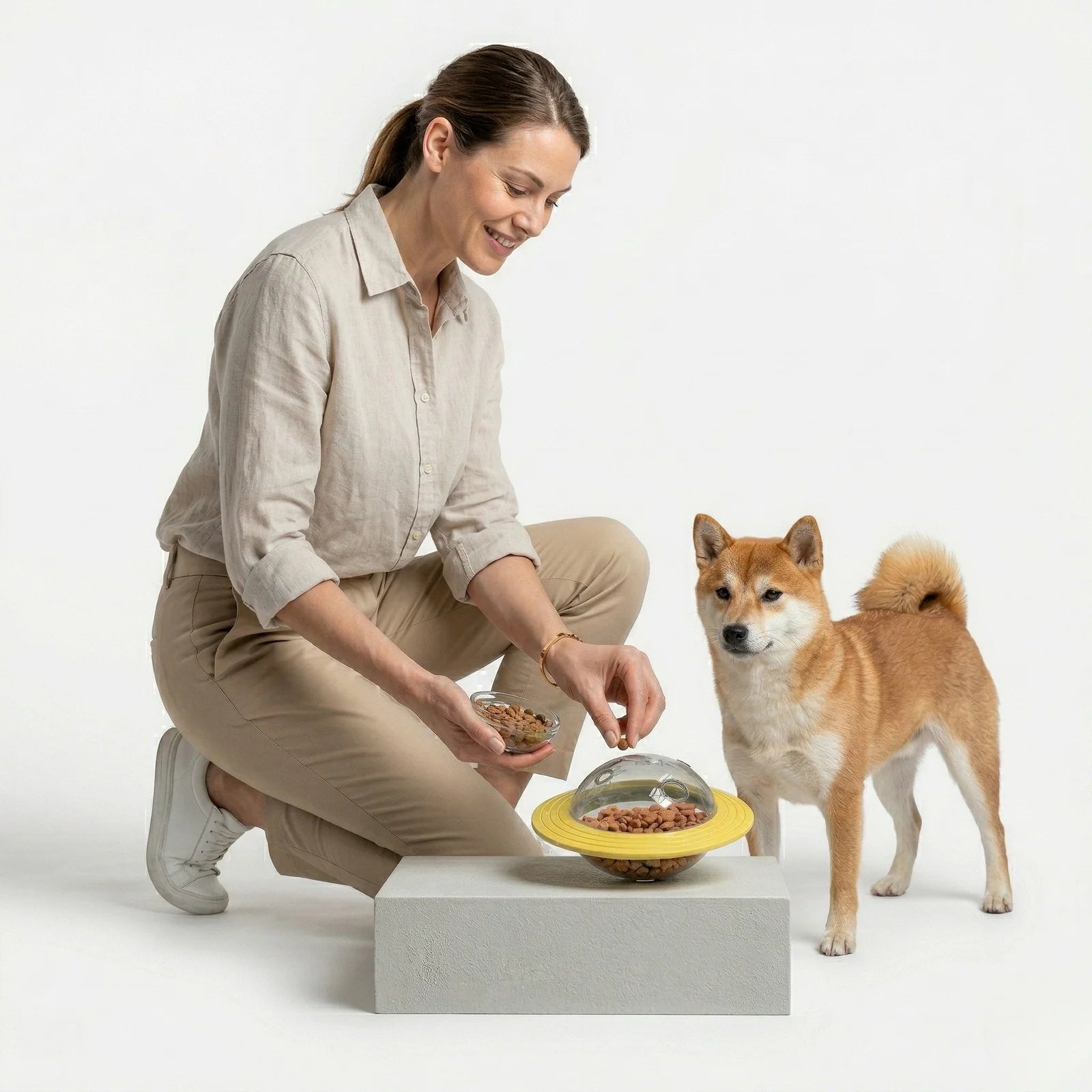 3-in-1 Interactive Dog Toy