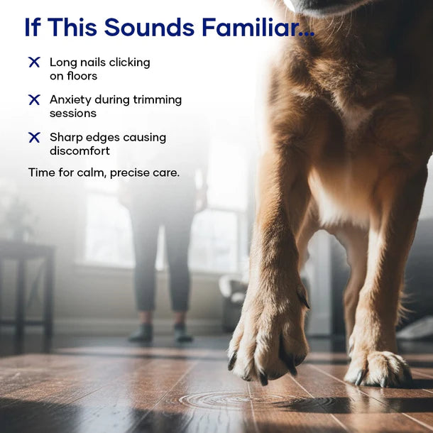 Nail Clipper & Grinder – Safe, Gentle & Precise Grooming for Dogs & Cats | LED Light, Low Noise, Easy-to-Use